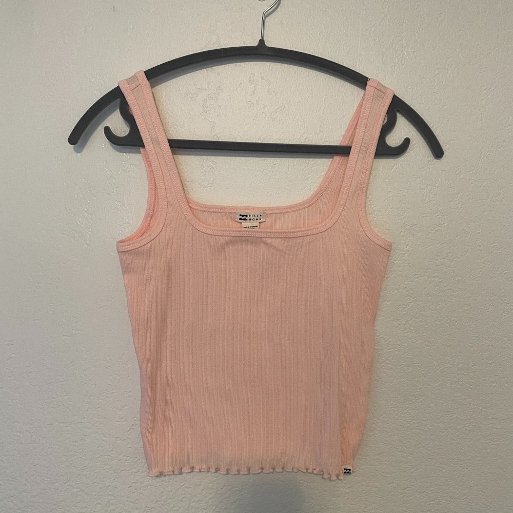 Billabong Pink Crop Top Sleeveless